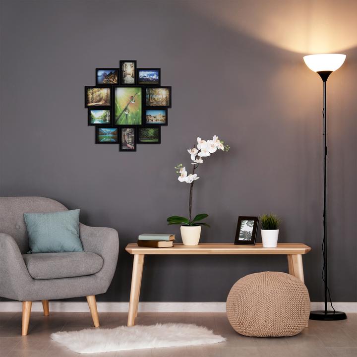 Immagine prodotto Relaxdays Cornice multipla per collage di 11 foto (20 x 25 cm, 13 x 18 cm, 10 x 15 cm)
