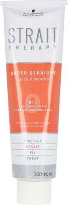 Schwarzkopf Professional Strait Therapy Glättungs-Crème (Haarcreme, 300 ml)