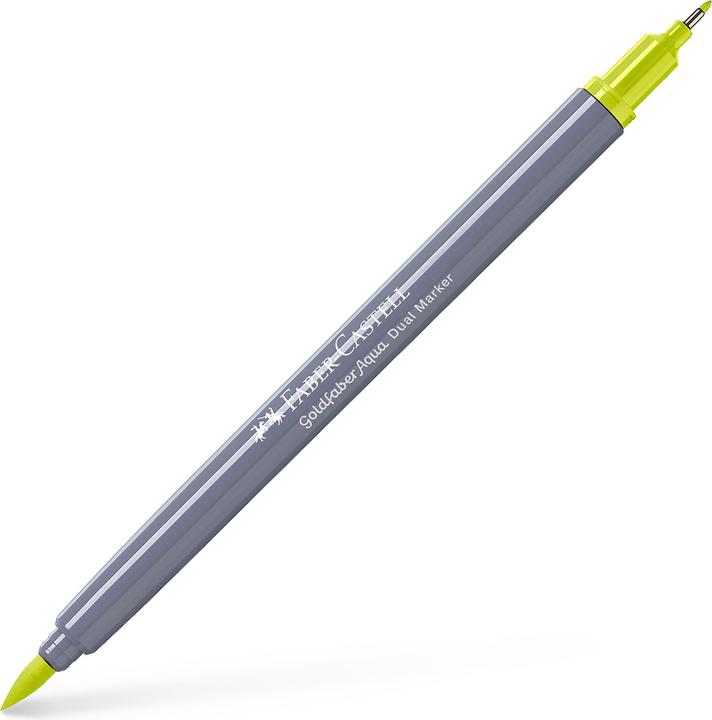 Actual product image Faber-Castell Dual Marker Goldfaber Aqua (Lime, 0.40 mm, 1 x)