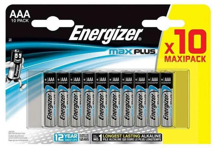 Energizer Max Plus Alkaline (10 pcs., AAA)