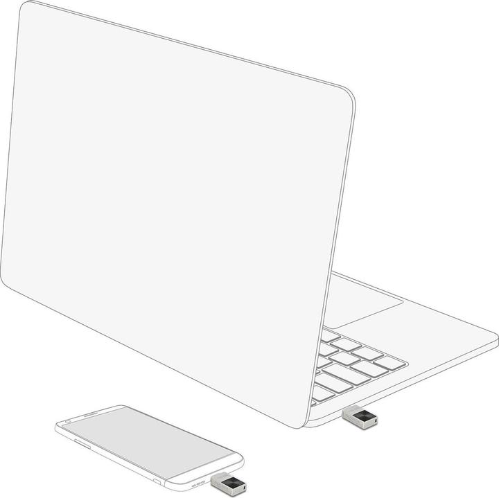 Produktbild Delock Mini USB Speicherstick (128 GB, USB-C)