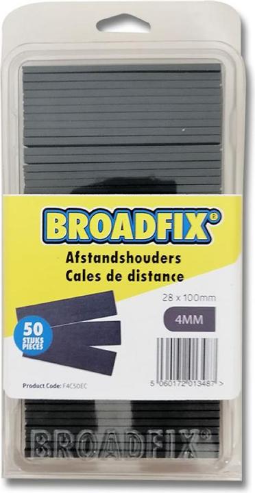 Actual product image Broadfix F4C50EC Flache Unterlegscheiben 100x28mm, 4mm, 50 Stück