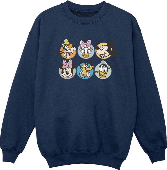 Disney Mickey Mouse And Friends Faces Sweatshirt Jungen