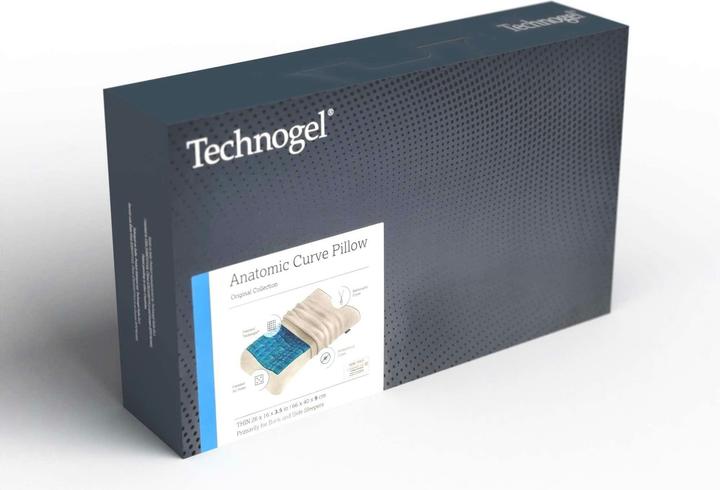 Actual product image Technogel Anatomic Curve (66 x 40 x 9 cm)