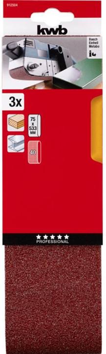 Produktbild kwb Schleifband (40)