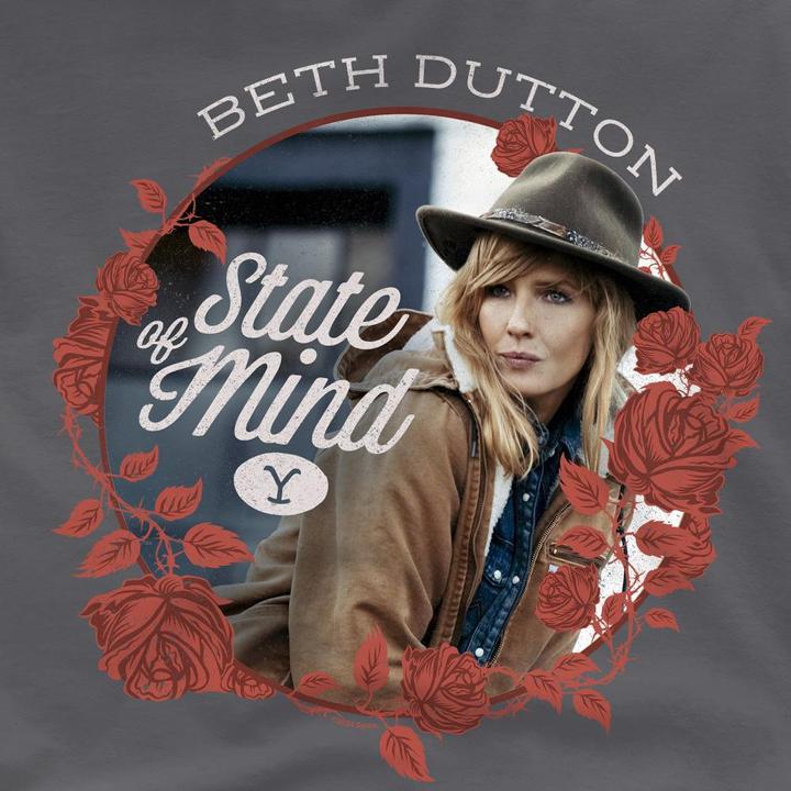 Immagine prodotto Yellowstone State Maglietta Beth Dutton Uomo (XL)