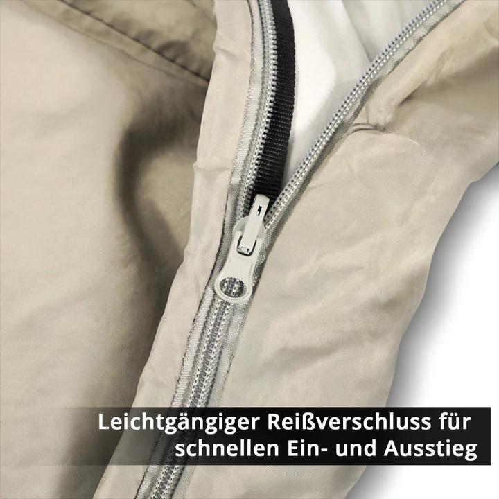 Produktbild Stahlwerk Schlafsack SB-600 ST - Outdoorschlafsack bis 5°C, Füllung 330g/m2 (220 cm)