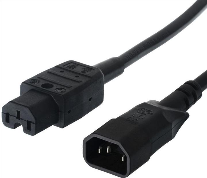 Produktbild Bachmann Netzkabel Kaltgerätestecker Stecker (IEC320 C14) (1 m)
