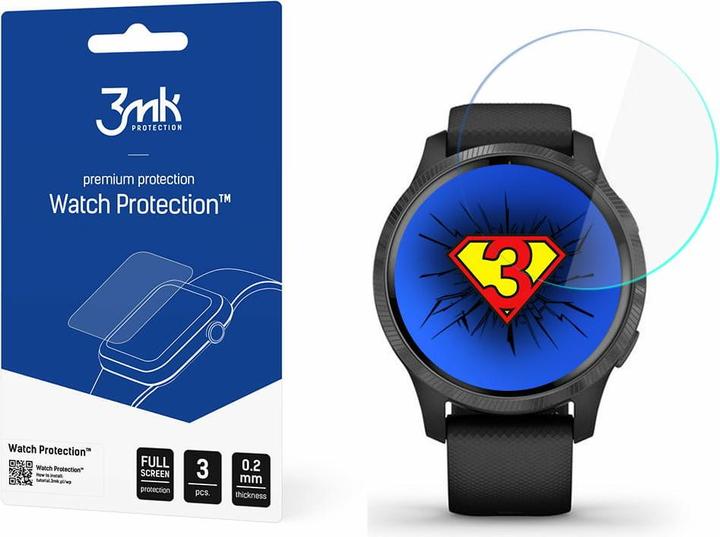 Actual product image 3MK protective film Watch Protection ARC for Garmin Venu 2s