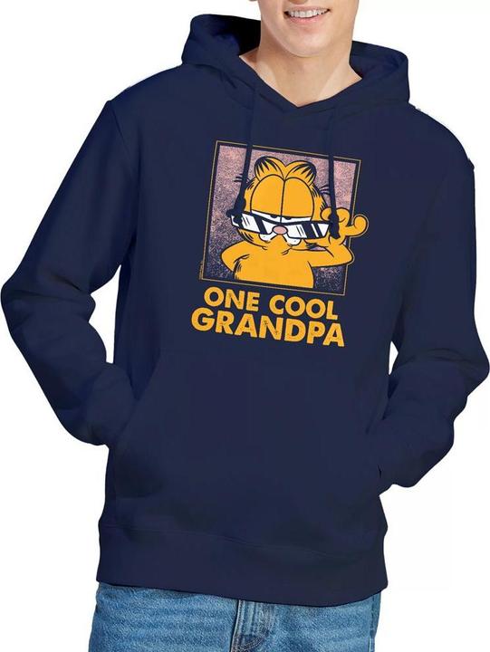 Produktbild Garfield One Cool Grandpa Kapuzenpullover Vatertag (L)