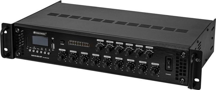 Actual product image Omnitronic MAVZ-120.6P ELA mixing amplifier (DVD players)