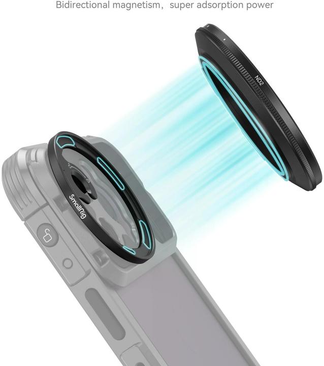 Immagine prodotto SmallRig MagEase Magnetic VND Filter Kit (52 mm, Filtri polarizzanti)