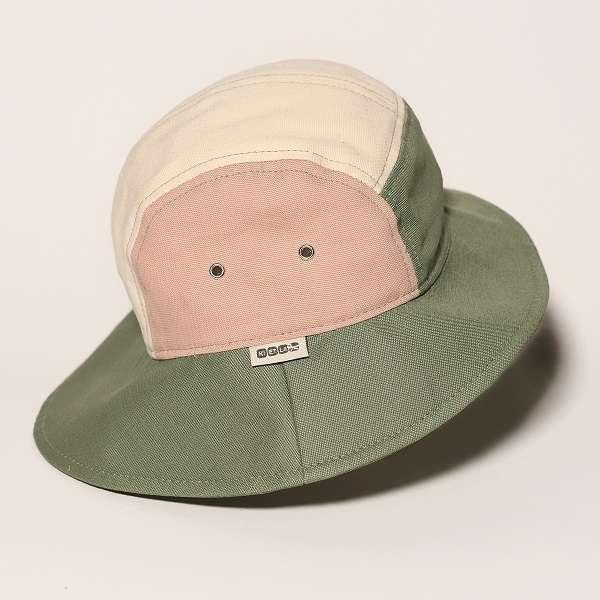 Produktbild KiETLA Camperhut, naturgrün-rosa, 49-52 cm (49, 50, 51, 52)