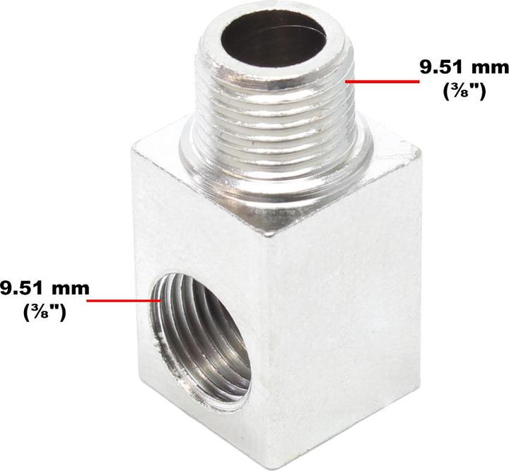 Produktbild Wiltec Airbrush T-Stück Verbinder Kompressor AS196 / AS196A / AS189 Zubehör