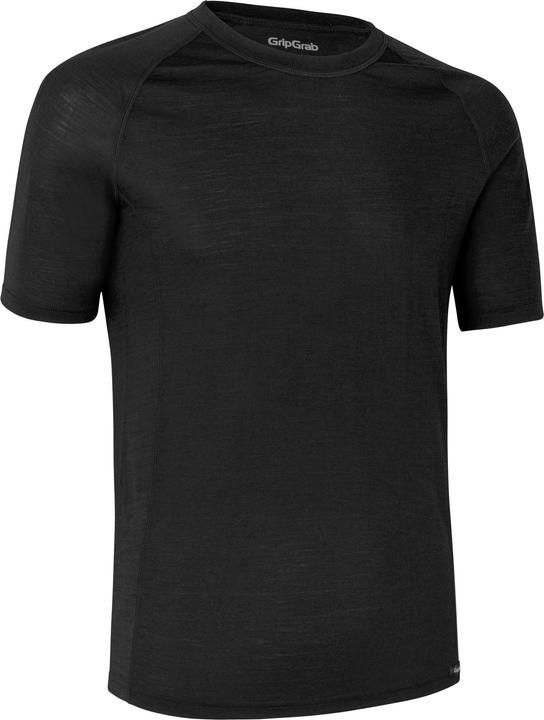Produktbild GripGrab Merino Polyfaser Kurzarm Baselayer (XL)