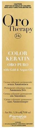 Fanola Oro Therapy Color Keratin 100ml 6.13 Dark Blonde Beige (6.13 Dark Blonde Beige)