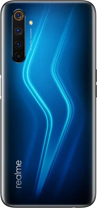 Image du produit realme 6 Pro (128 Go, Bleu éclair, 6.60", Double SIM hybride, 64 Mpx, 4G)