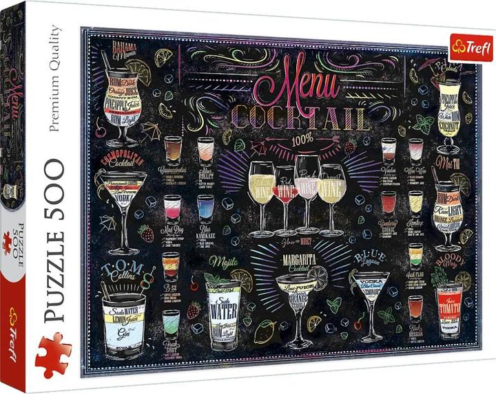 Produktbild Trefl Puzzle 500 Teile Getränkekarte (500 Teile)