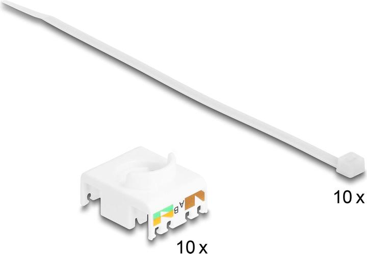 Produktbild Delock Keystone Modul RJ45 Buchse zu LSA Cat.6A werkzeugfrei (Keystone Modul)