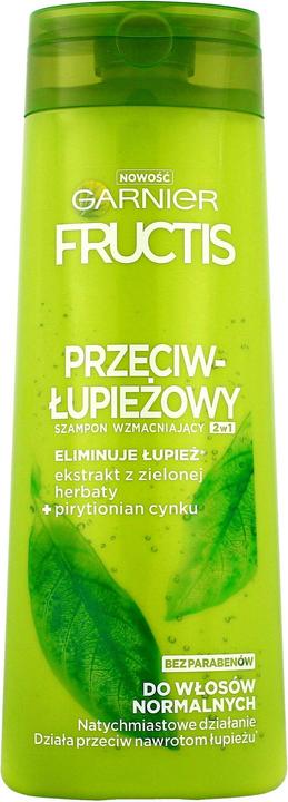 Produktbild Garnier New Fructis Anti-Dandruff Shampoo For Normal Hair 400Ml (400 ml, Flüssiges Shampoo)