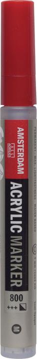 Image du produit Amsterdam Marqueur acrylique M 1 pièce, argent (Argent, 4 mm, 1 x)