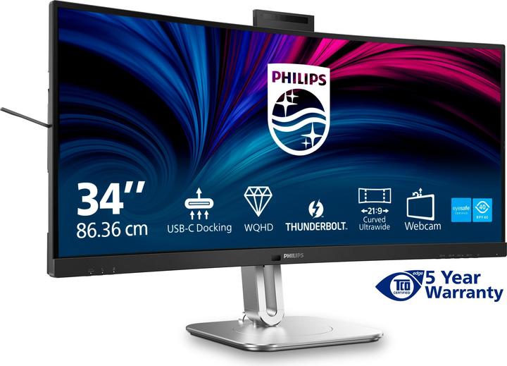Produktbild Philips 34B2U6603CH (3440 x 1440 Pixel, 34")
