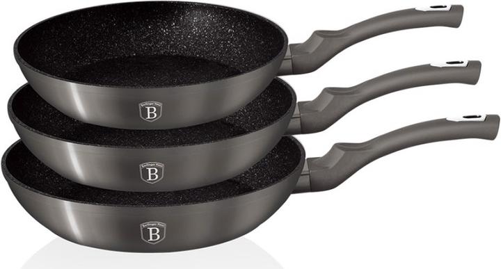 BerlingerHaus Set padella (20 cm, Set di pentole e padelle da cucina, Alluminio)