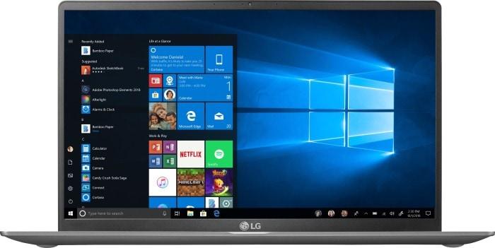 Actual product image LG gram 14 - 14Z90N-V.AR52G (14", Intel Core i5-1035G7, 8 GB, 256 GB, DE)
