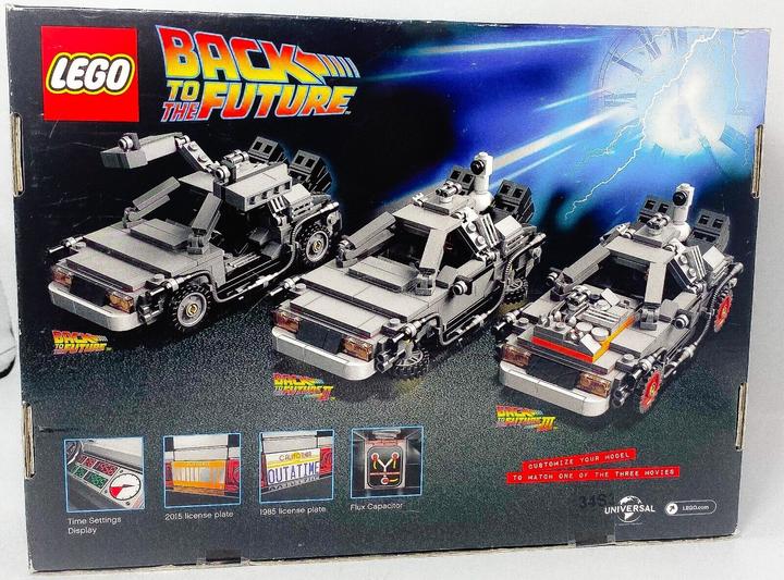 Produktbild LEGO DeLorean Zeitmaschine (21103, LEGO Ideas)