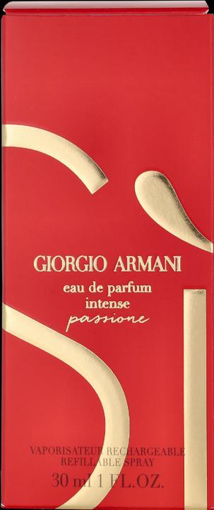Actual product image Giorgio Armani Sì Passione Intense Refillable (Eau de parfum, 30 ml)