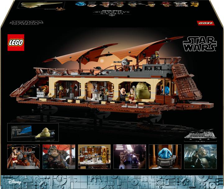 Actual product image LEGO Jabba's sailing barge (75397, LEGO Rare Sets, LEGO Star Wars)