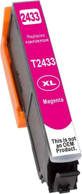 Actual product image Hermex Compatible Epson Expression Photo XP-760 Ink Cartridge Red (M)