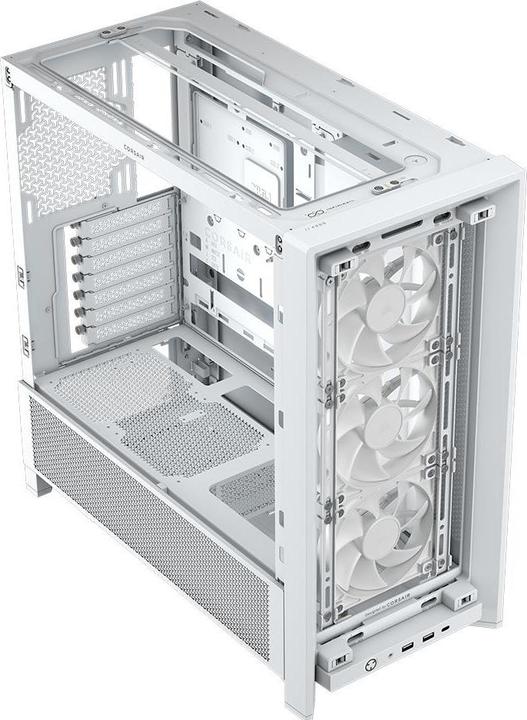 Productafbeelding Corsair Geh Midi FRAME 4000D RS Mid-Tower, White (Mini-ITX, ATX, mATX)