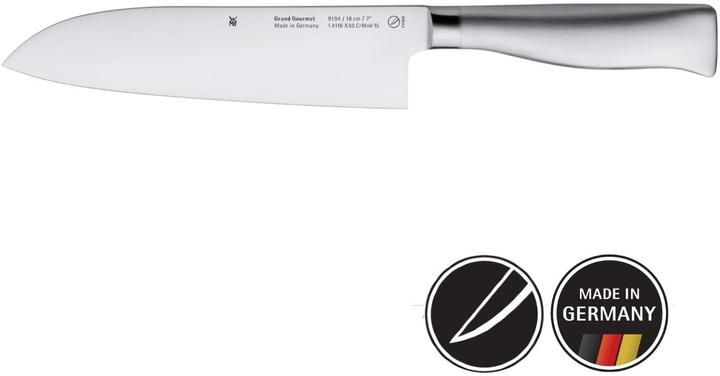 Actual product image WMF Santoku Knife 32cm Made in Germany Grand Gourmet Special Blade Steel PC (18 cm)