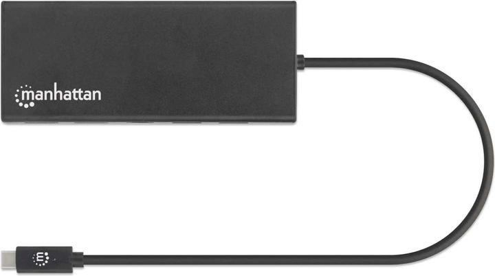Image du produit Manhattan Adaptateur multiport SuperSpeed USB-C vers double HDMI (Port de connexion (propriétaire), 6 Ports)