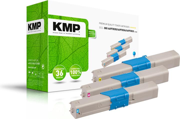Immagine prodotto KMP Toner sostituito 44973535, 44973534, 44973533 (M, C, Y)