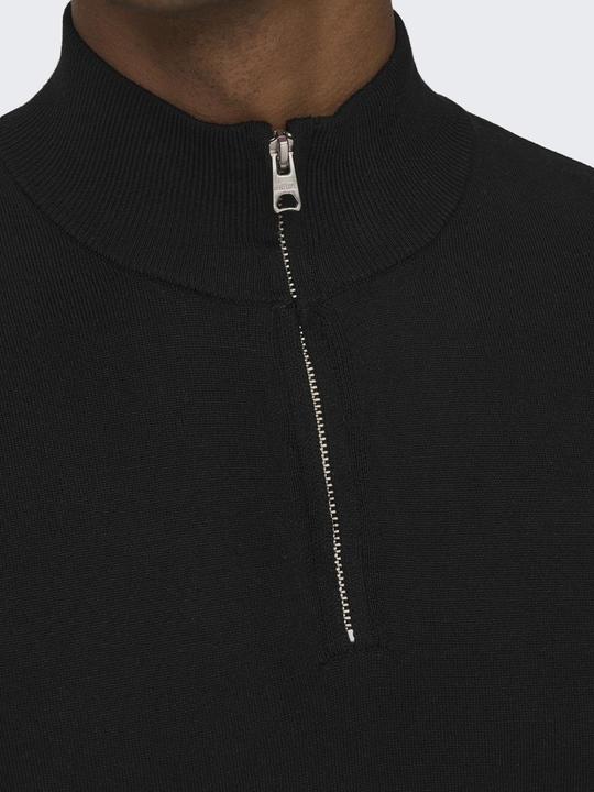 Immagine prodotto Only & Sons Maglione a maglia con mezza zip (XS)