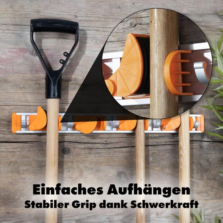 Actual product image Hermex Tool bar Tool holder Garden bar Hanging rail Wall bracket