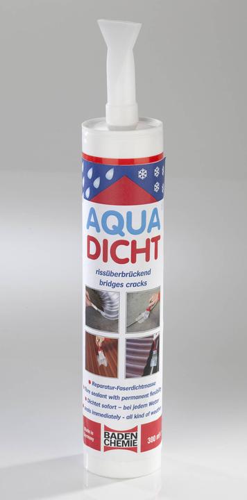 Produktbild No Name 40157 Aqua Dicht Reparatur-Faserdichtmasse 1 kg (1 kg, Grau)