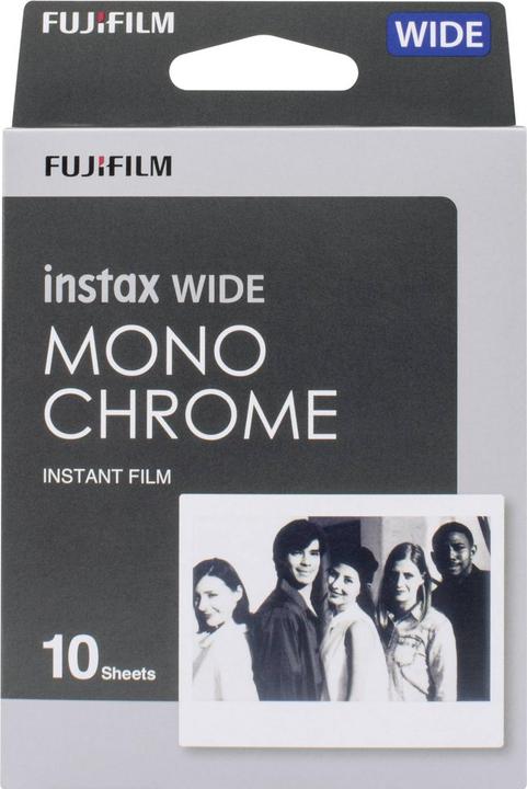 Produktbild Fujifilm Instax Wide 10 Blatt Monochrome (Instax Wide 300)