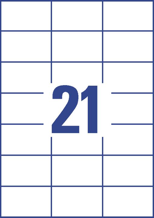 Actual product image Avery Universal labels