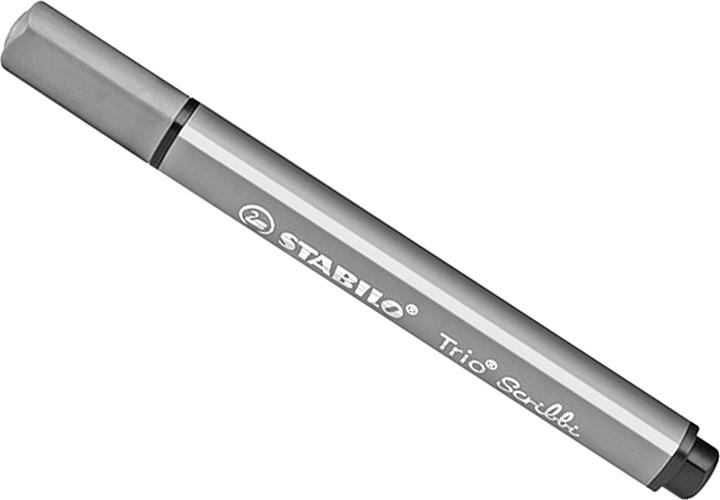 Produktbild STABILO Trio Scribbi Gefederter Dreikant-Filzstift (Grey, 1 x)