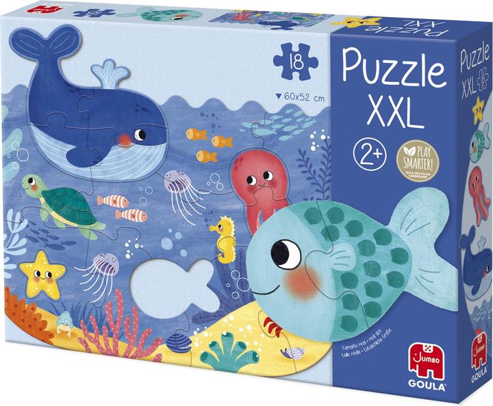 Actual product image Goula Puzzle XXL 13 pieces Ocean (18 pieces)