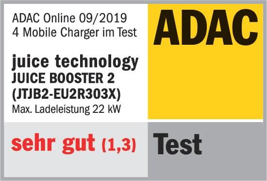 Actual product image Juice Technology Juice Booster 2 EU Basic Set (Type 2, 22 kW, 32 A, CEE32 red, CEE 7/7)