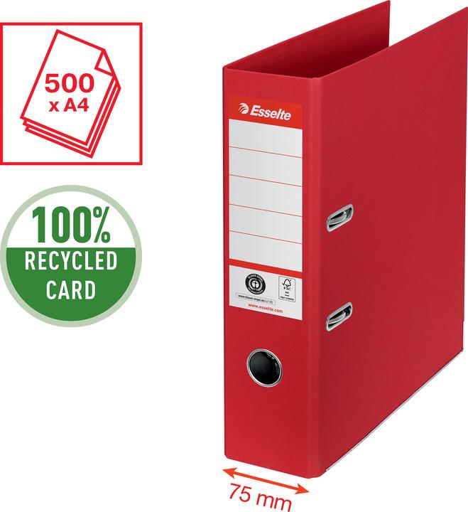 Actual product image Esselte Swiss Edition ECO (A4, 75 mm, 1 Piece)