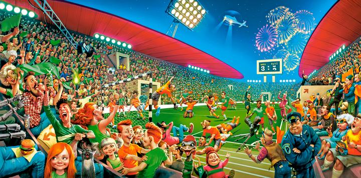 Immagine prodotto Castorland Puzzle 4000 pezzi. Coppa del Mondo di calcio collezione artistica C 400393 (4000 pezzi)