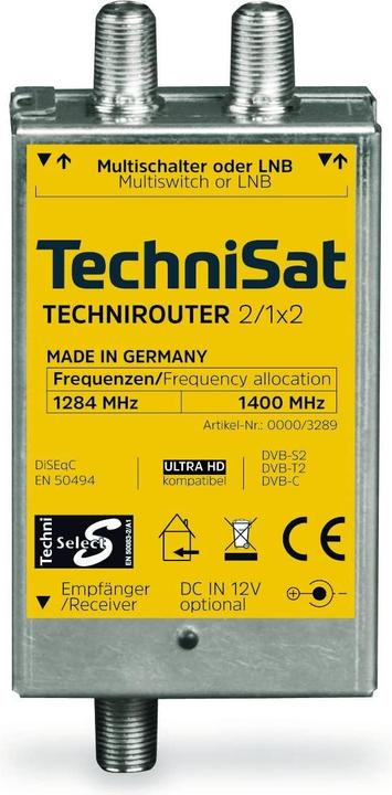 Produktbild TechniSat TechniRouter Mini 2/1x2 (Einkabellösung)