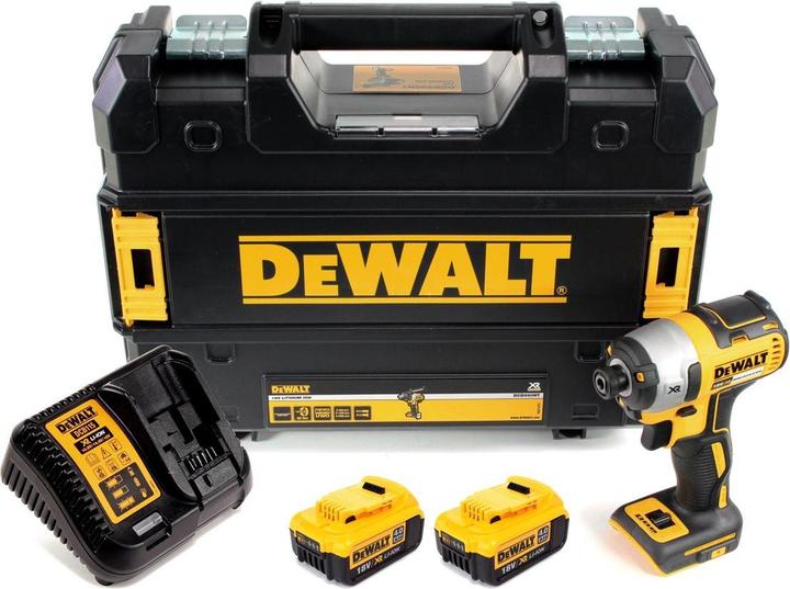 Image du produit DeWalt DCF 887 M2 Visseuse à chocs sans fil 18V 205Nm 1/4" Brushless + 2x Batteries 4,0Ah + (Fonctionnement sur batterie)