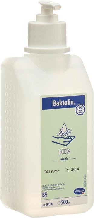 Baktolin pure Waschlotion mit Pumpe Lot (Seifenlotion, 500 ml)