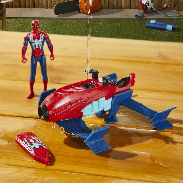 Actual product image Spiderman SPIDER-MAN playset Web splashers vehicle